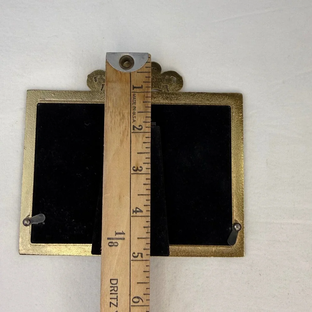 Philip Whitney LTD Vintage Gold Ornate Metal Picture Frames Set of 2